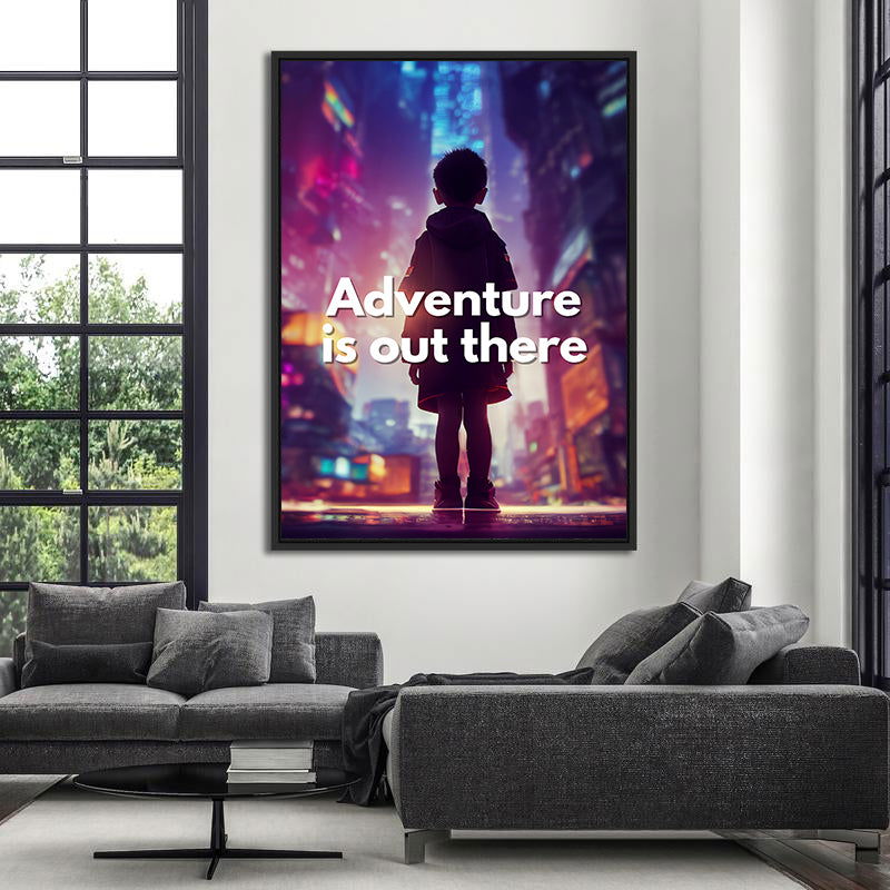 Adventure Is Out There - Posterplanet