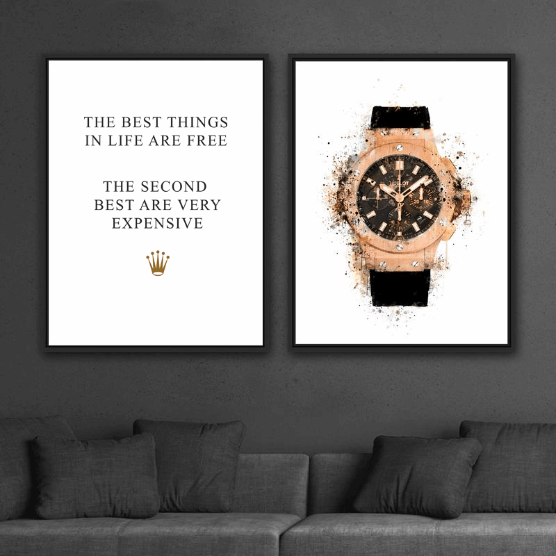 Best Things are Free - Posterplanet