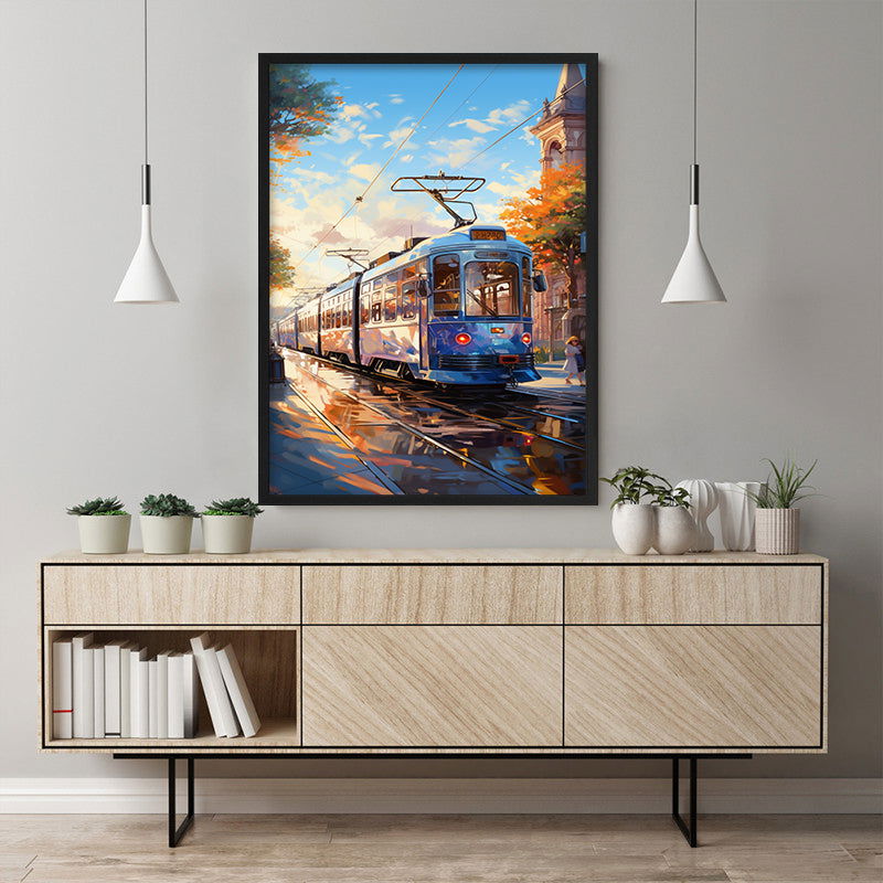 Blå Tåget - Posterplanet