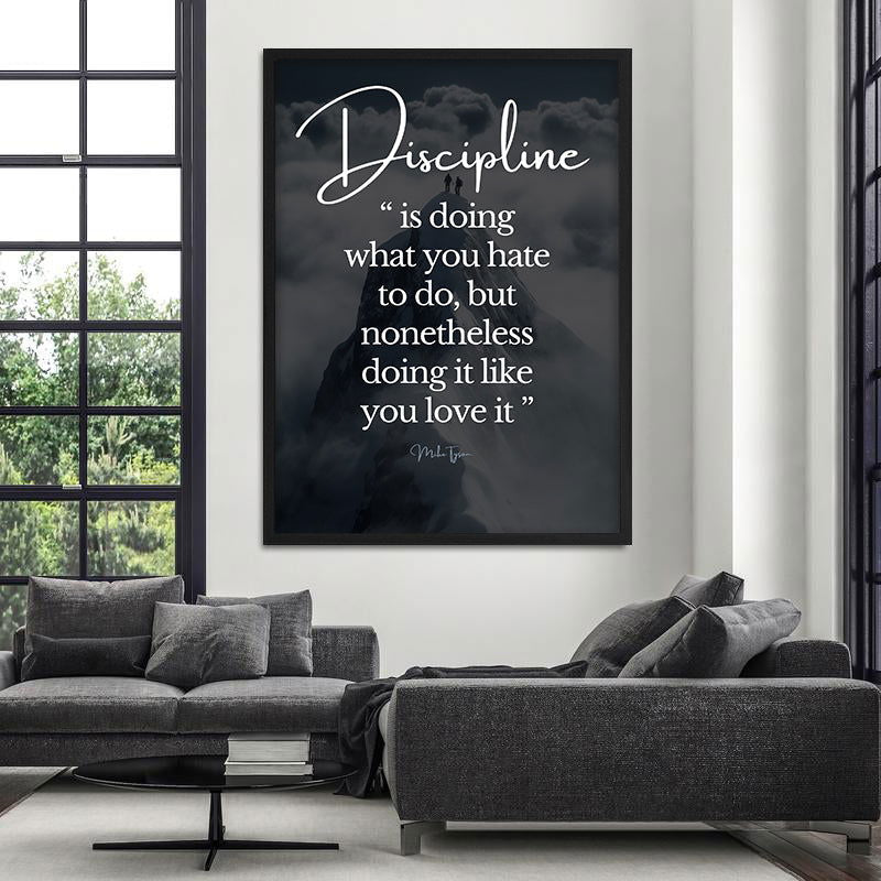 Discipline - Posterplanet