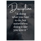 Discipline - Posterplanet