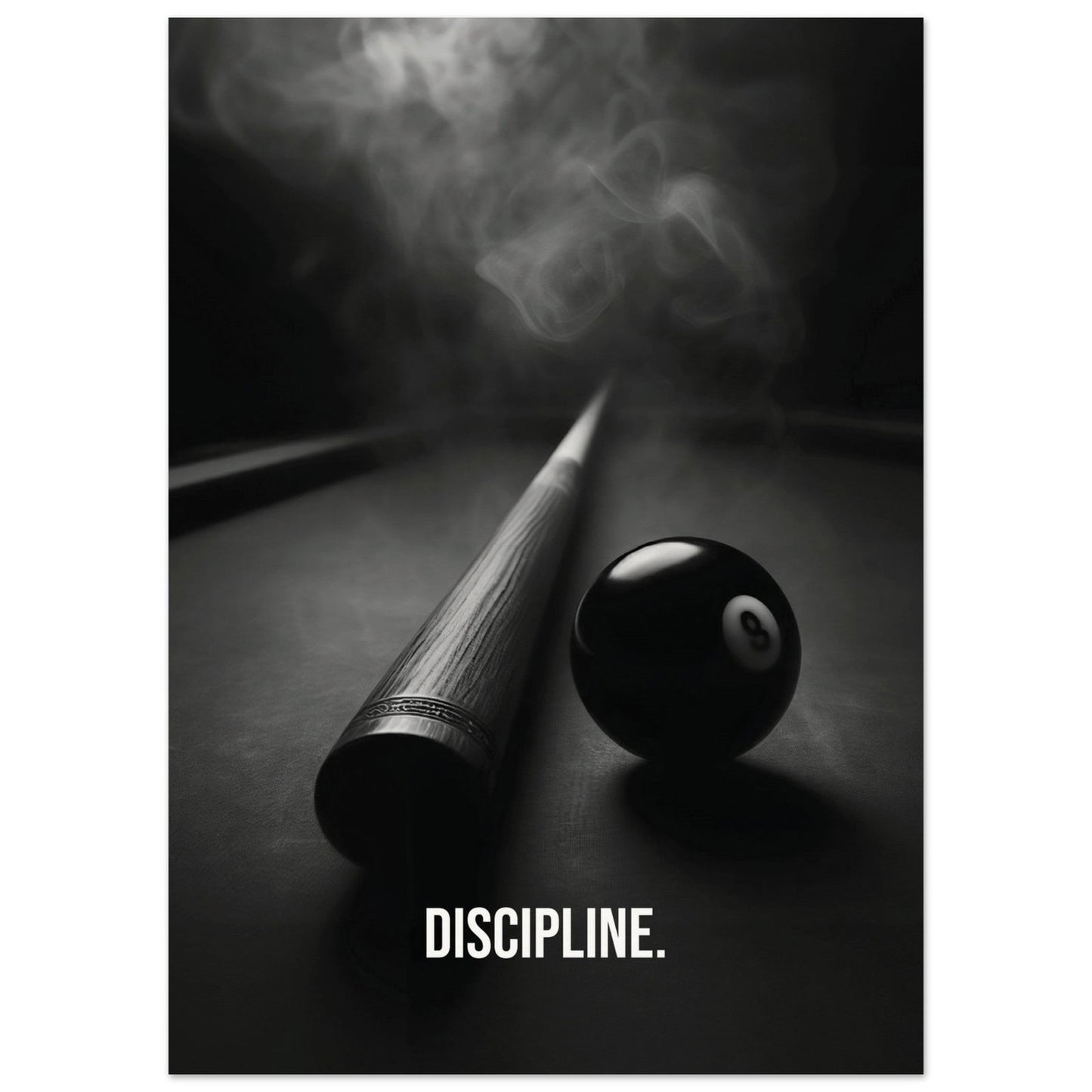 Discipline 8 ball - Posterplanet