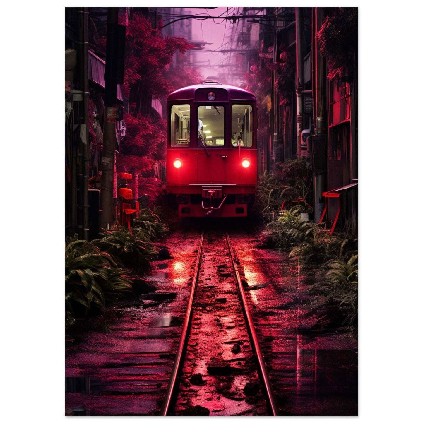 Djungel tåg - Posterplanet