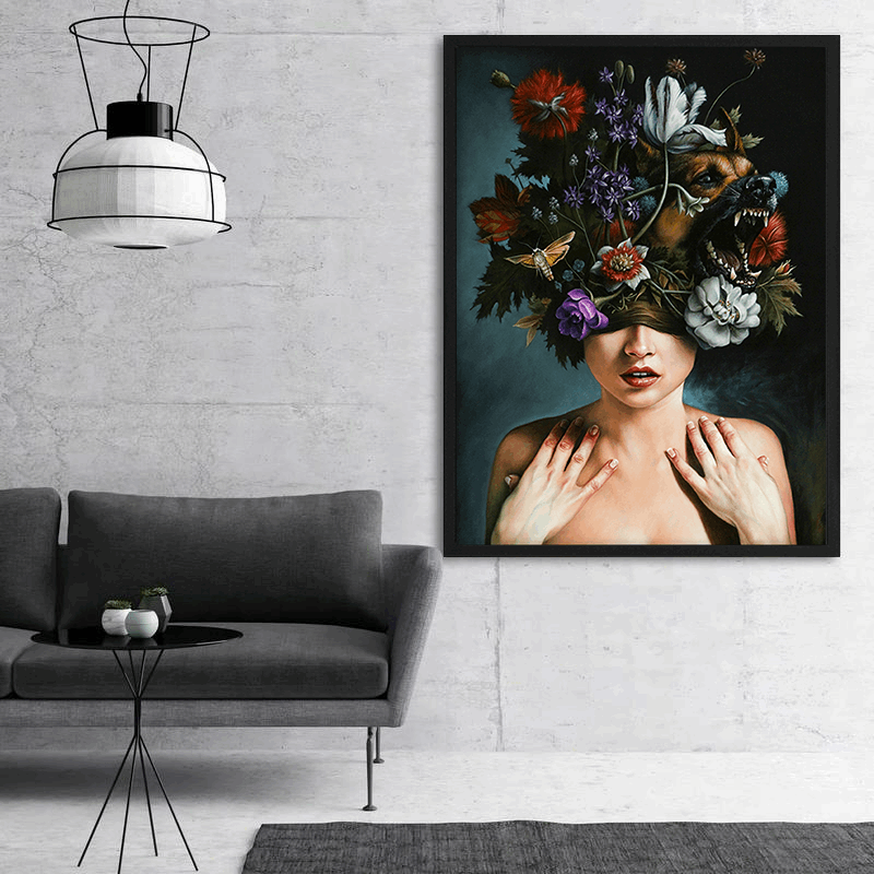 Flower Head - Posterplanet