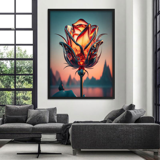 Glass Rose - Posterplanet