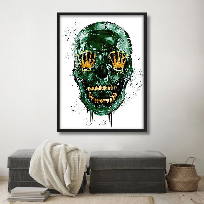 Green Skull - Posterplanet