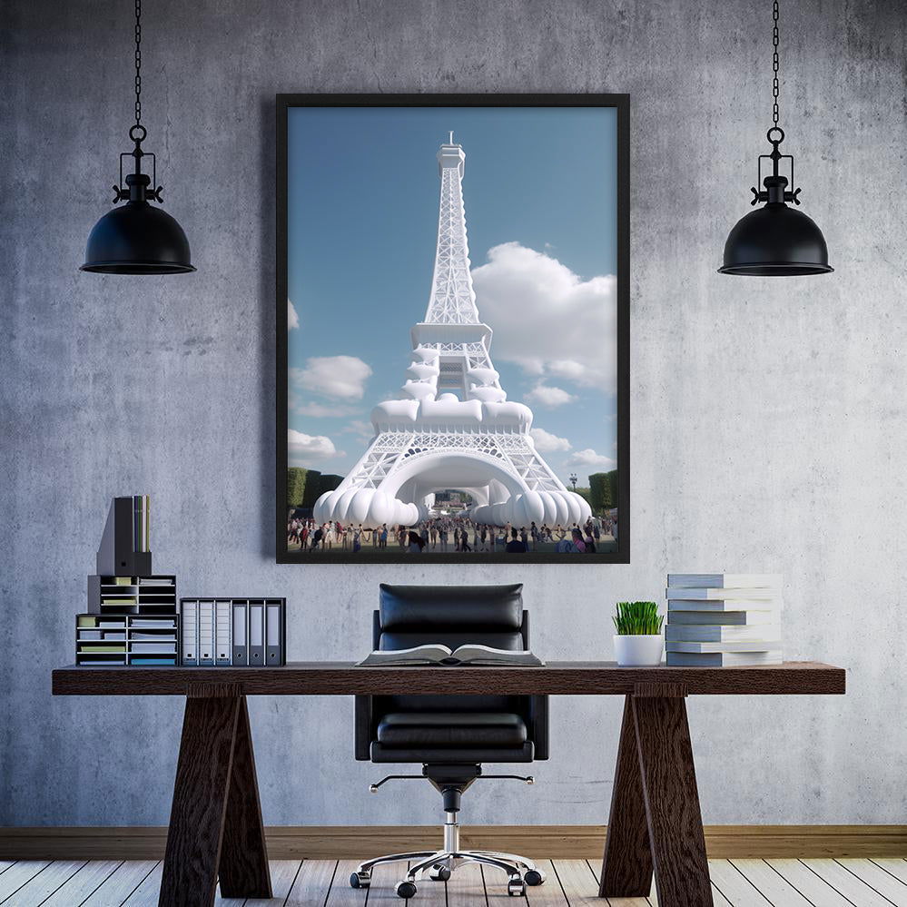 Inflatable Eiffel Tower - Posterplanet