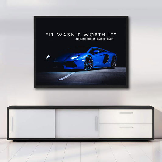 It Wasn't Worth It - Posterplanet