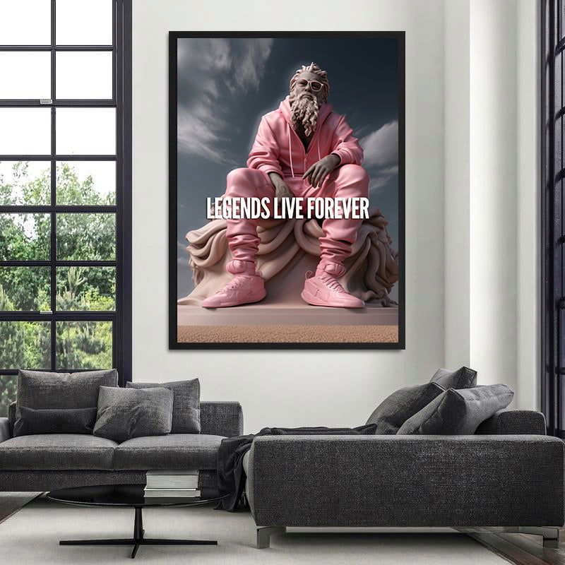 Legends Live Forever - Posterplanet