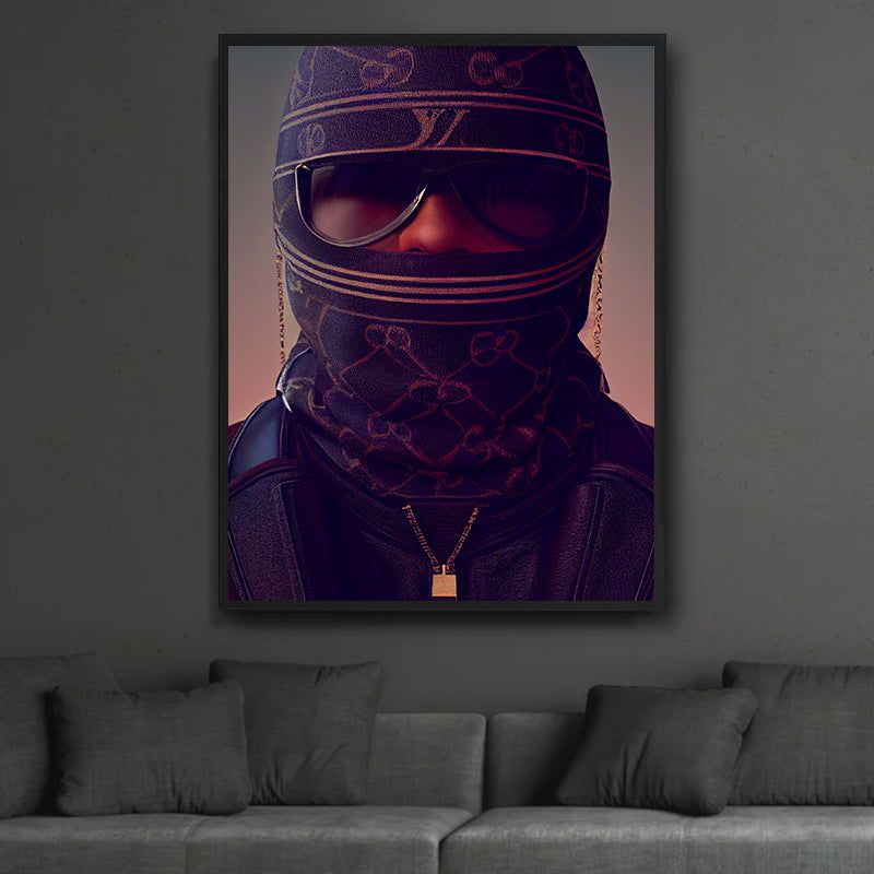 Masked Rapper - Posterplanet