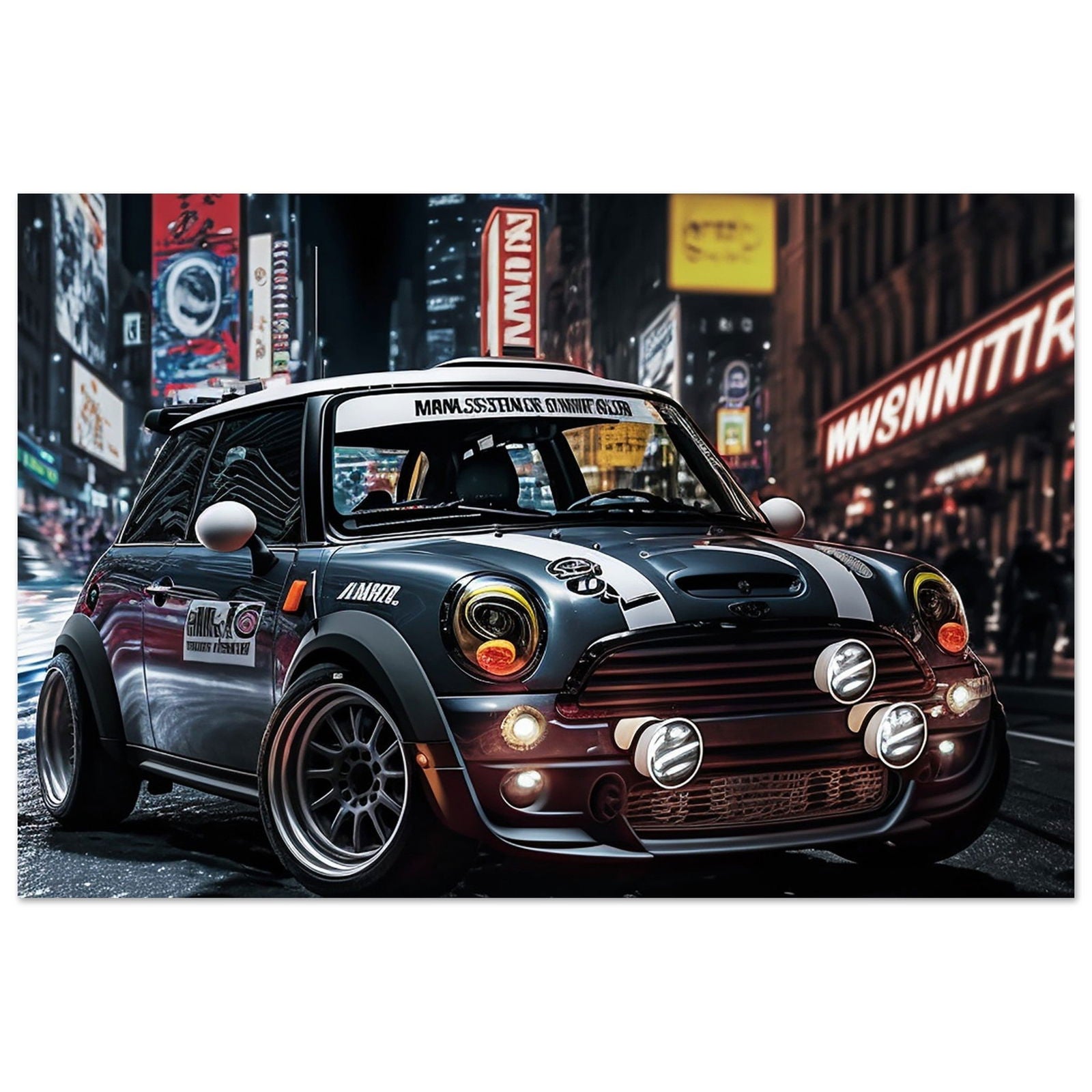 Mini Racer (city) - Posterplanet