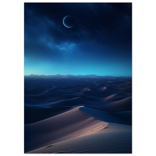 Night In The Desert - Posterplanet