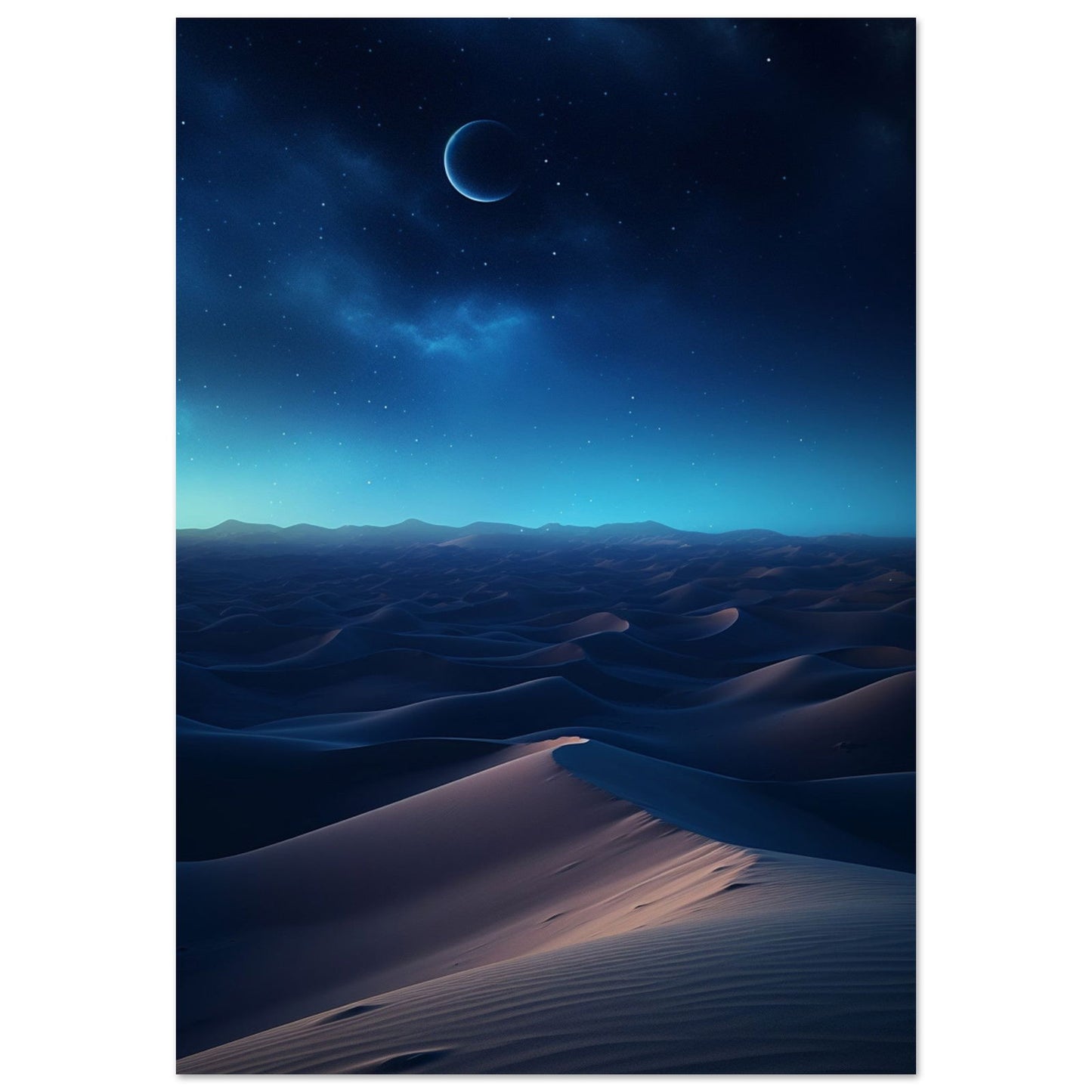 Night In The Desert - Posterplanet