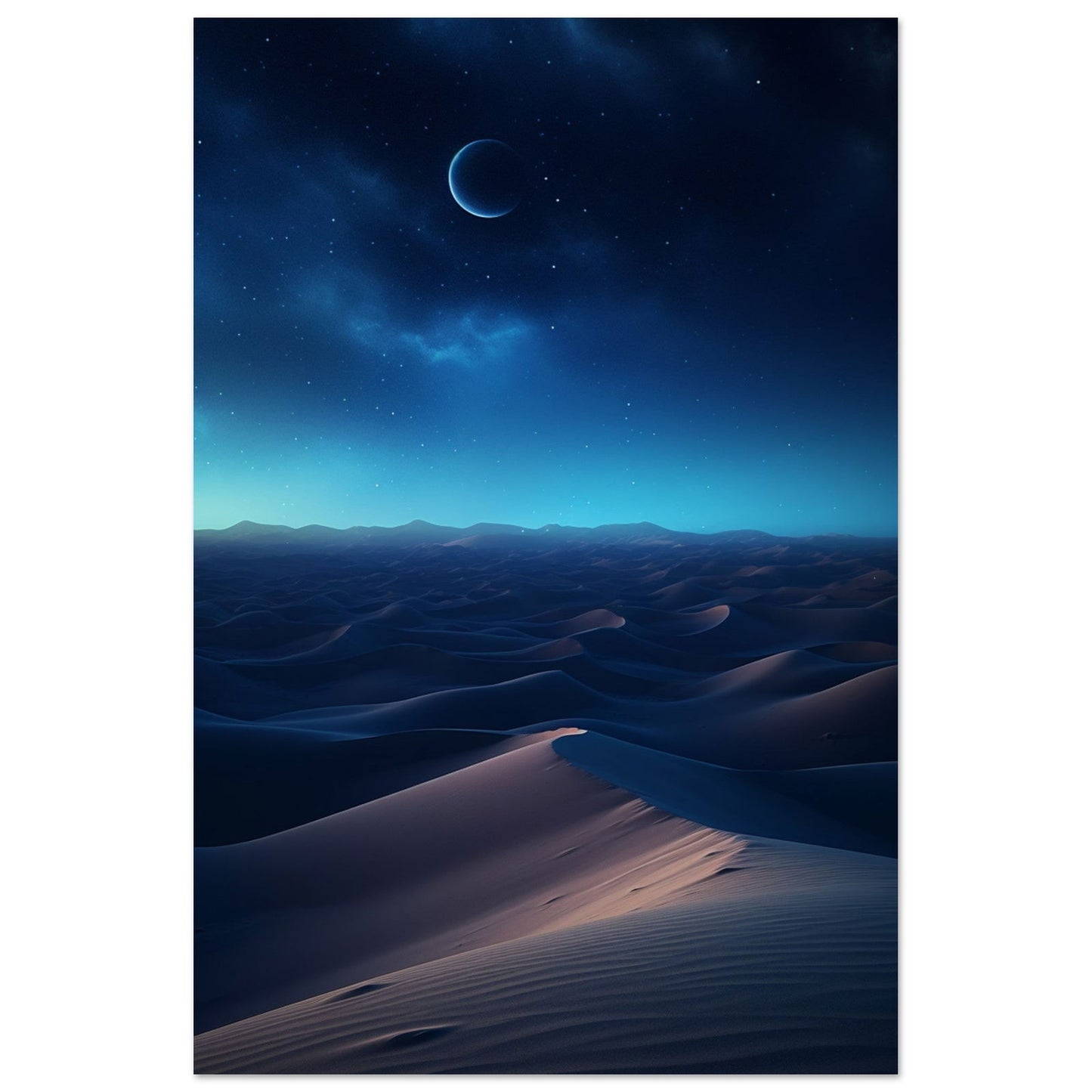 Night In The Desert - Posterplanet