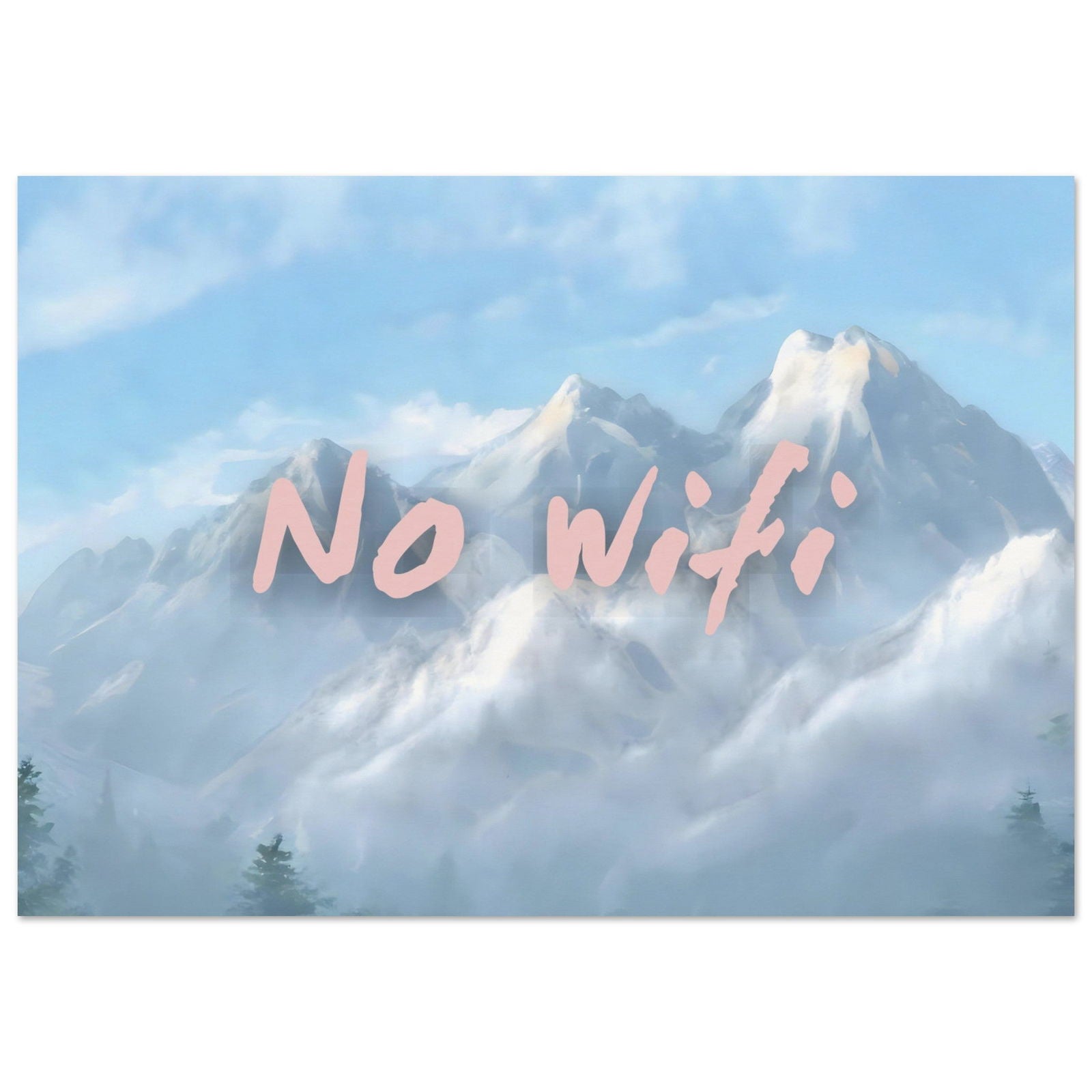 No Wifi - Posterplanet