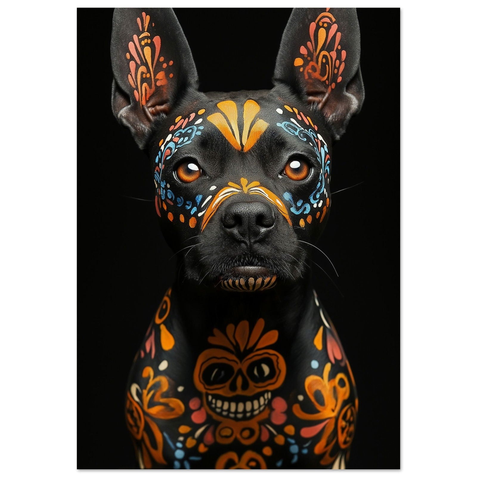 Painted dog - Posterplanet