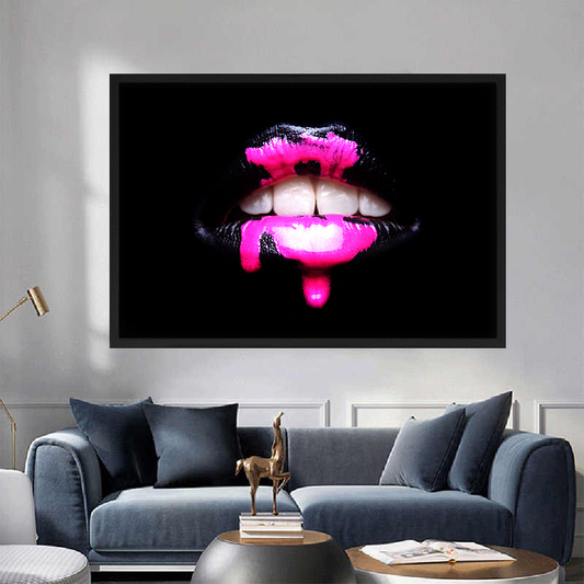 Pink Lips - Posterplanet