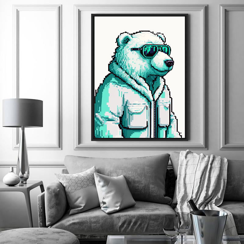 Pixel Bear - Posterplanet