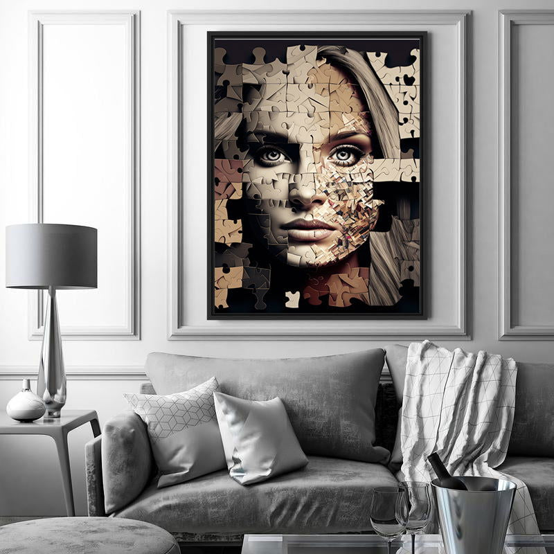 Puzzle lady - Posterplanet