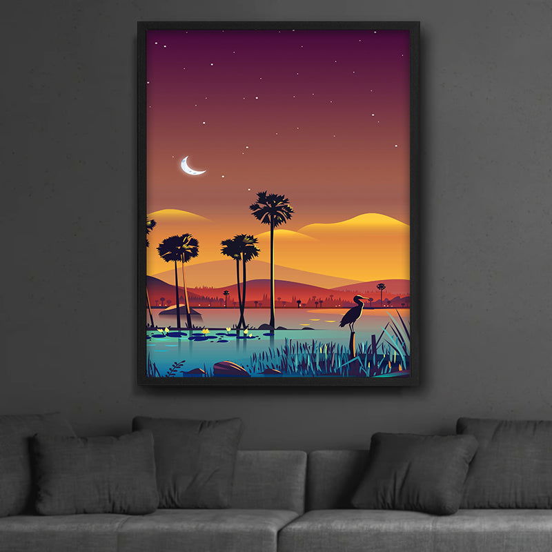 Retro Desert - Posterplanet