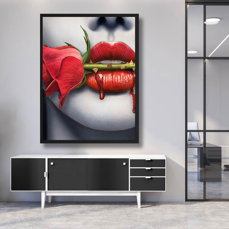 Rose Lips - Posterplanet