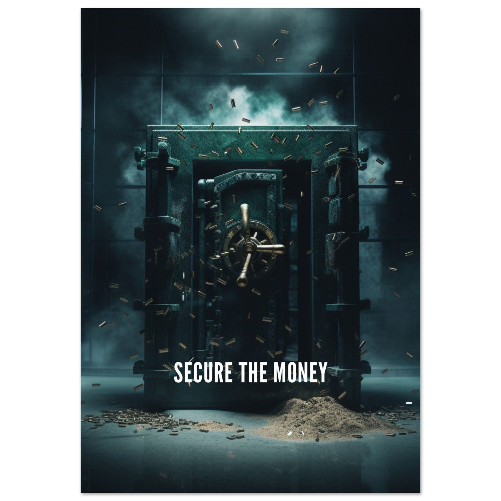 Secure The Money - Posterplanet