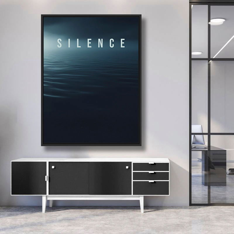 Silence - Posterplanet