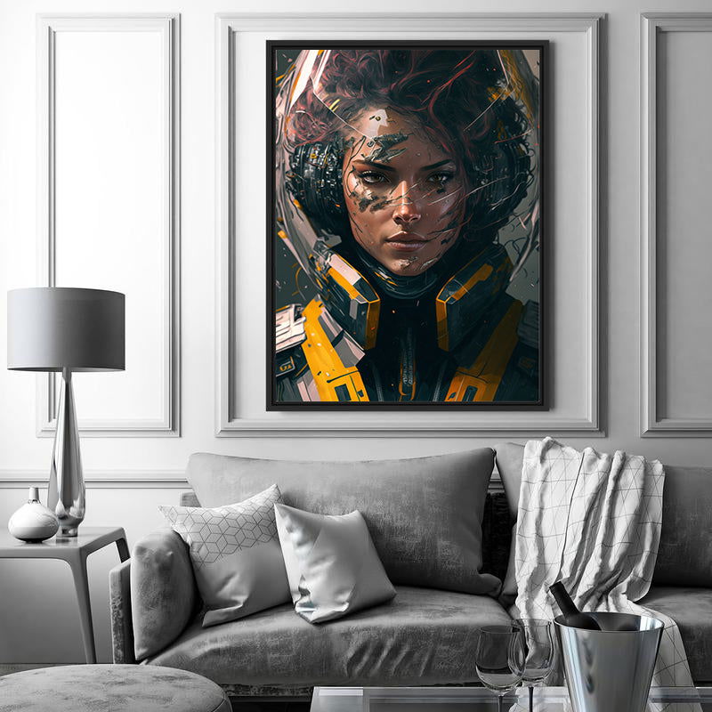 Space Lady - Posterplanet