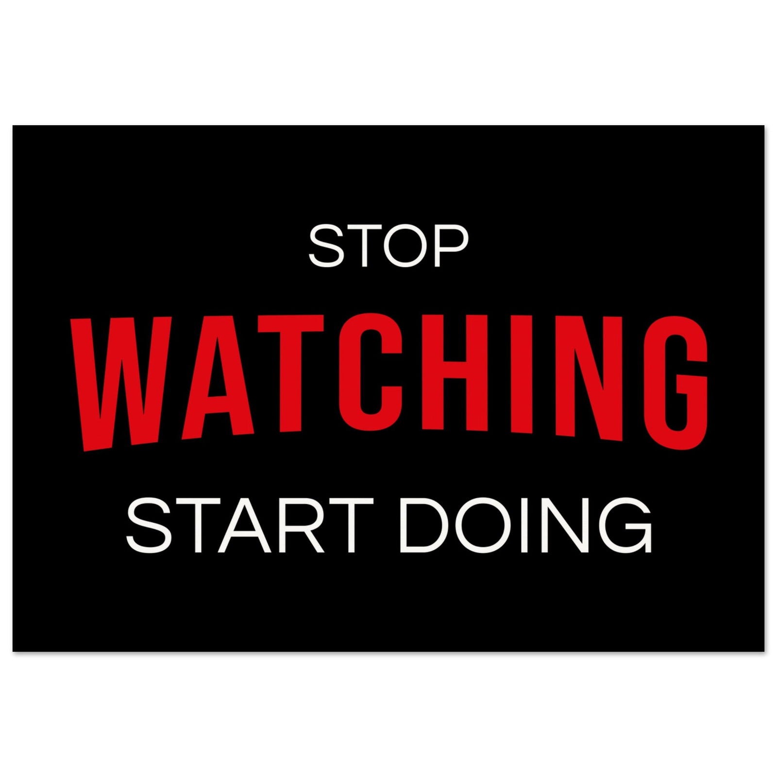 Start Doing - Posterplanet