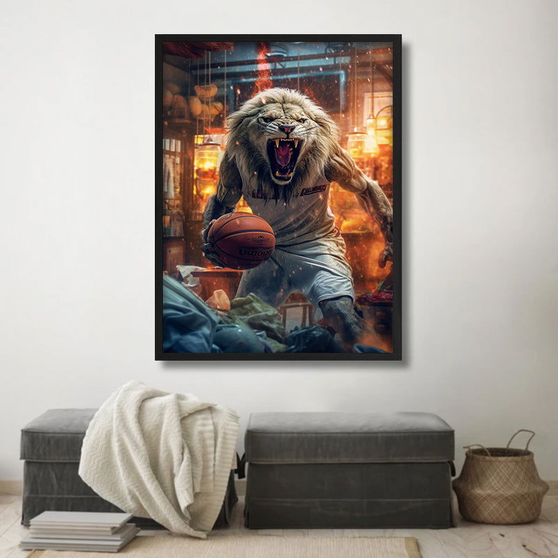 Stay Hungry (Lion) - Posterplanet