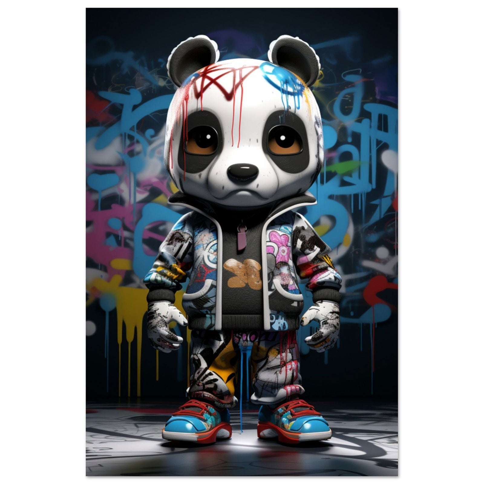 Tagged Panda - Posterplanet