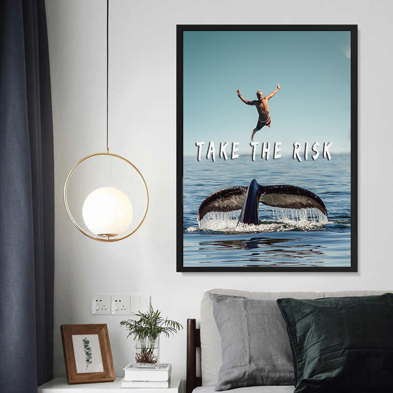 Take Some The Risk - Posterplanet