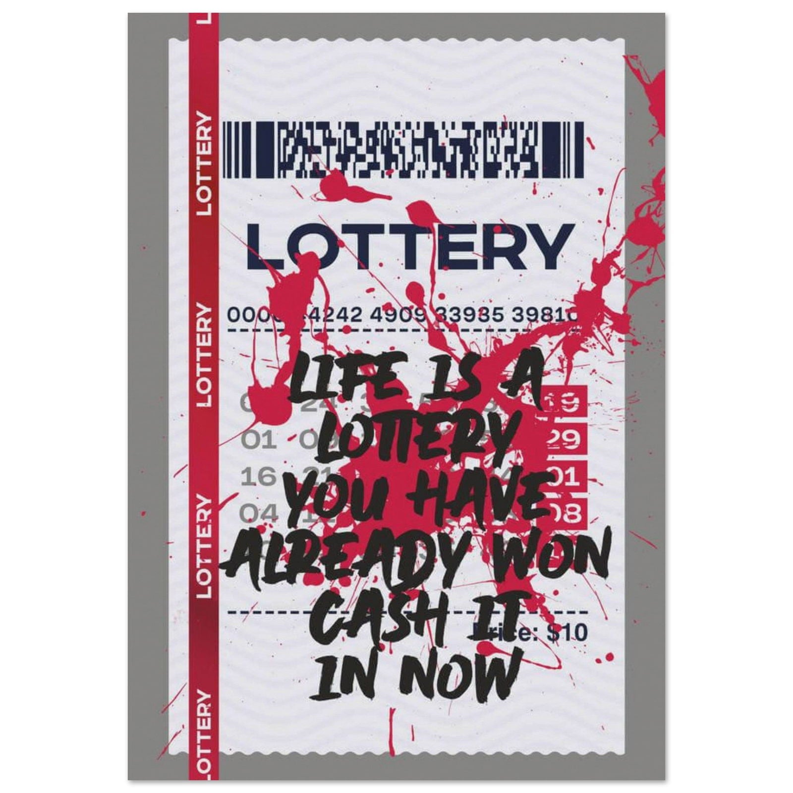 The Lottery - Posterplanet