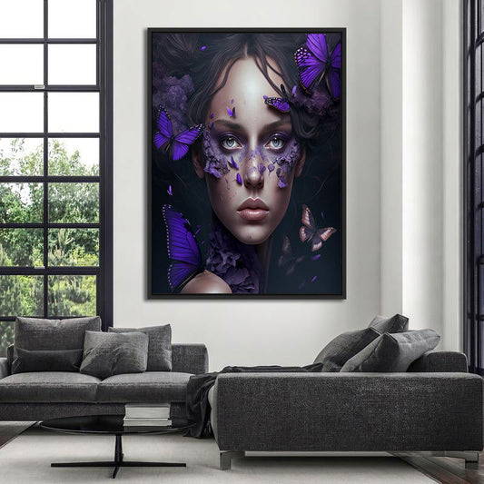 The Purple Lady - Posterplanet