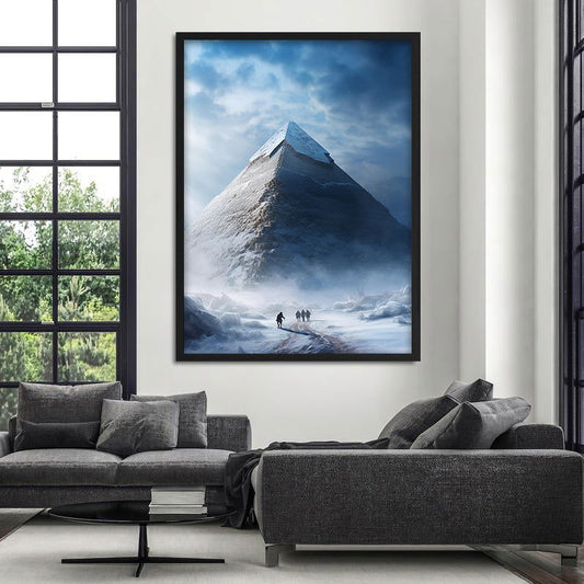 Winter Pyramid - Posterplanet